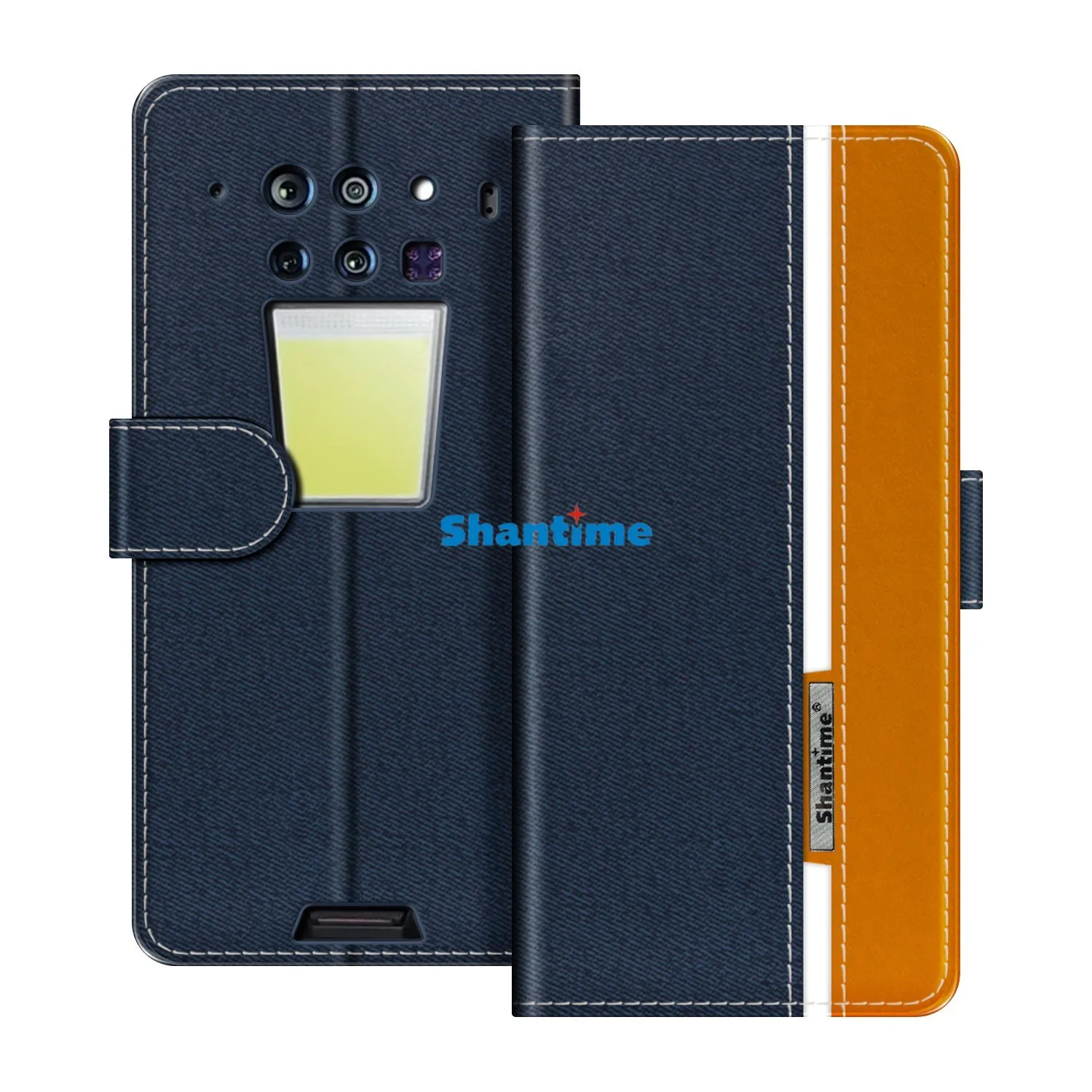 

compatible with Unihertz 8849 Tank 3 protective case book wallet cell phone cover folding case stand cell phone case