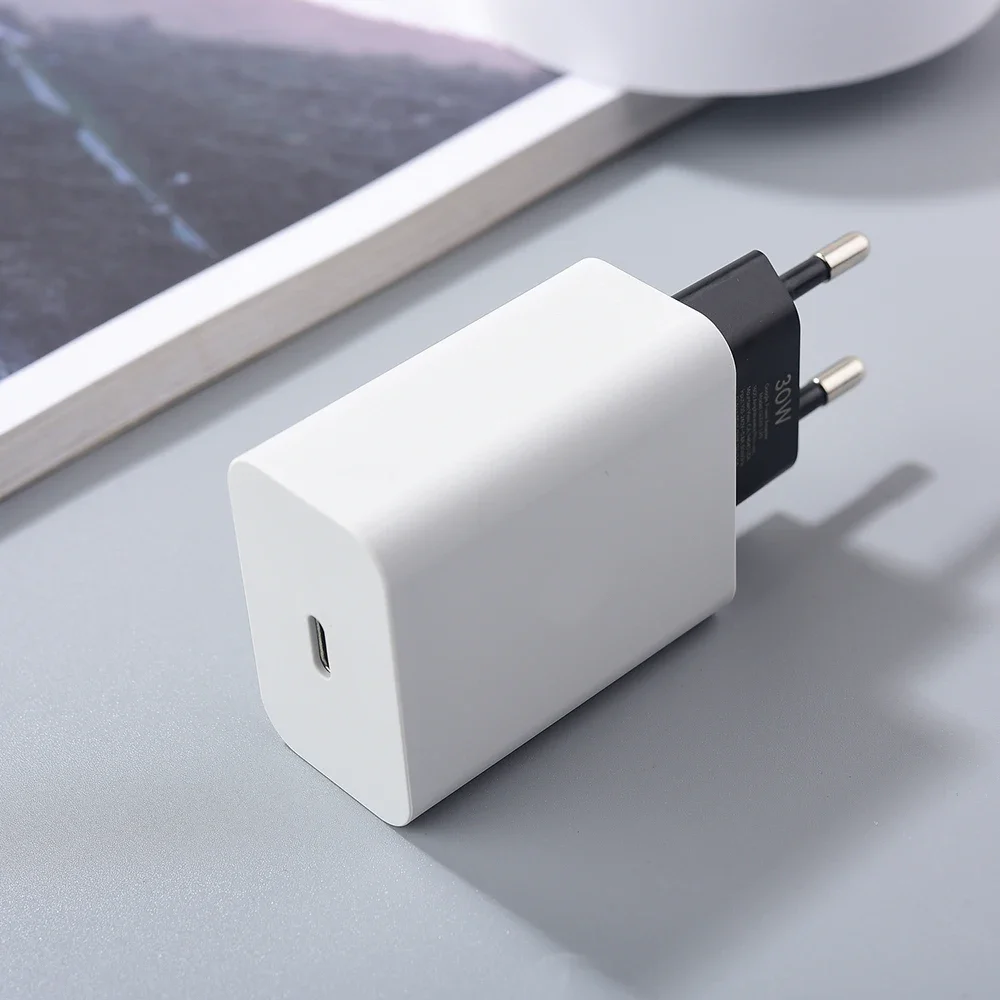 30W USB-C Charger for Google Pixel 9A 8A 7A 6A 5 PD Fast Wall Charging Adapter Compatible With USB-C Devices 1M USB C to C Cable image 6