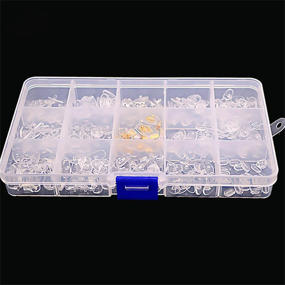 

150 пар/упаковка: силиконовые накладки на носоупоры для очков, солнцезащитных очков и оправ, противоскользящие, на винтах, с инструментами для ремонта