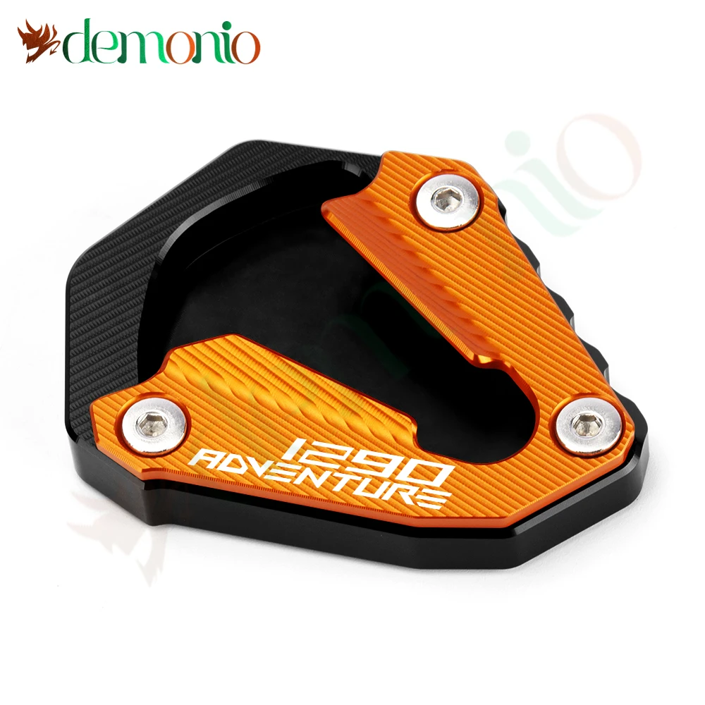 Motorcycle For KTM 1290 SUPER ADVENTURE S 1290 SAS 2021 2022 Foot Support Plate Side Stand Extension Pad Kickstand Plate