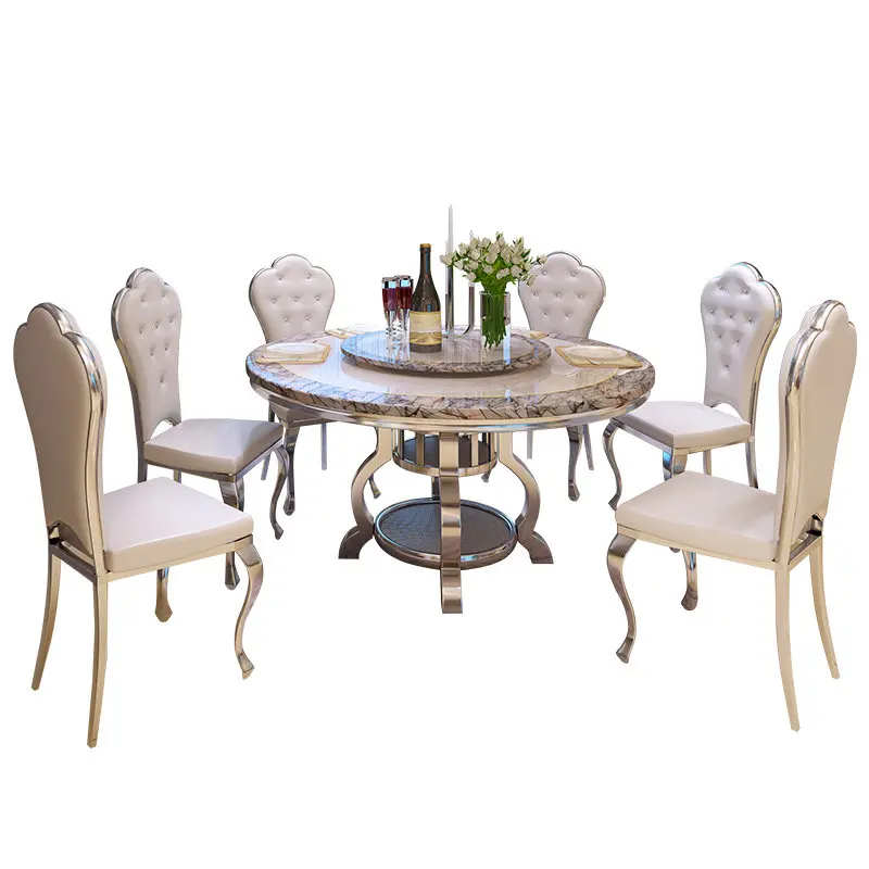 Decorations Base Restaurant Tables Luxury Home Lounges Dinette Dinner Table Kitchen Console Mesas Para Restaurantes Furniture