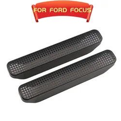 2Pcs Car Air Vent Outlet Grille Under Seat for Ford Focus 3 MK3 2015 2016 2017 2018 Air Conditioner Duct Cover Trim Accessories