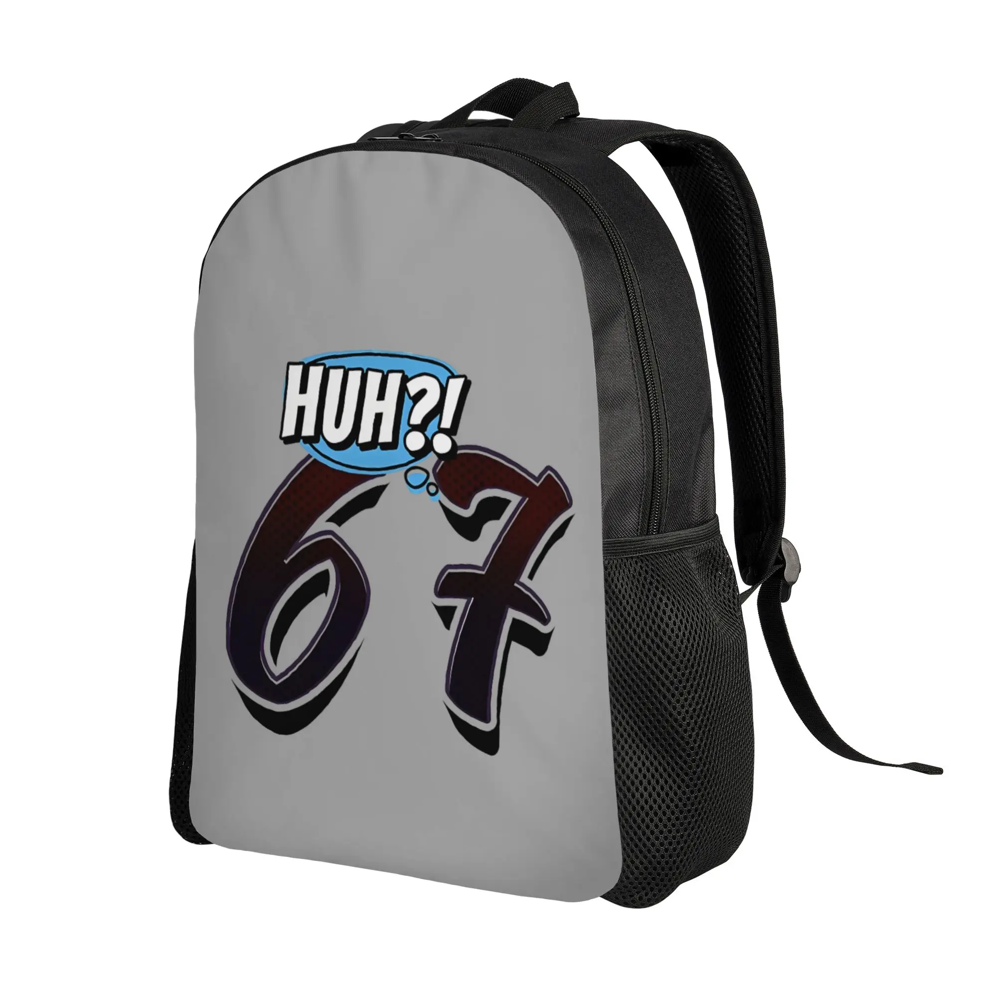 Back to school season Zipper Closure 67 Meme Daypack 67 Teenager Handbag Backpack