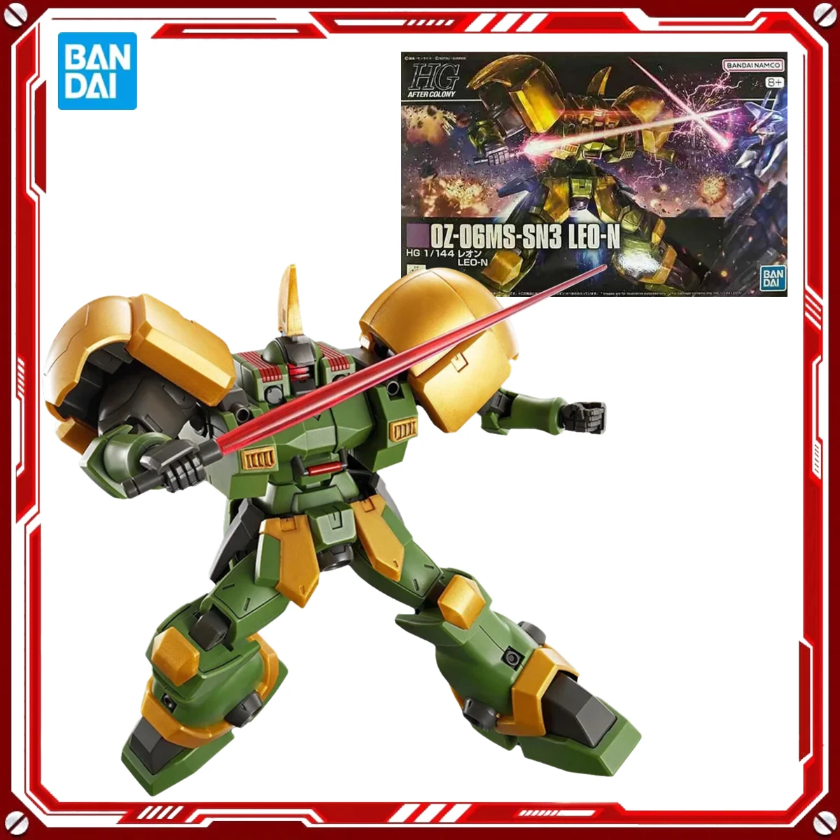 

Bandai Genuine Gundam Anime Model Kit Leo N PB Gunpla Toy HGAC 1/144 Action Figure Assembly Model Gift for Kid Christmas Present