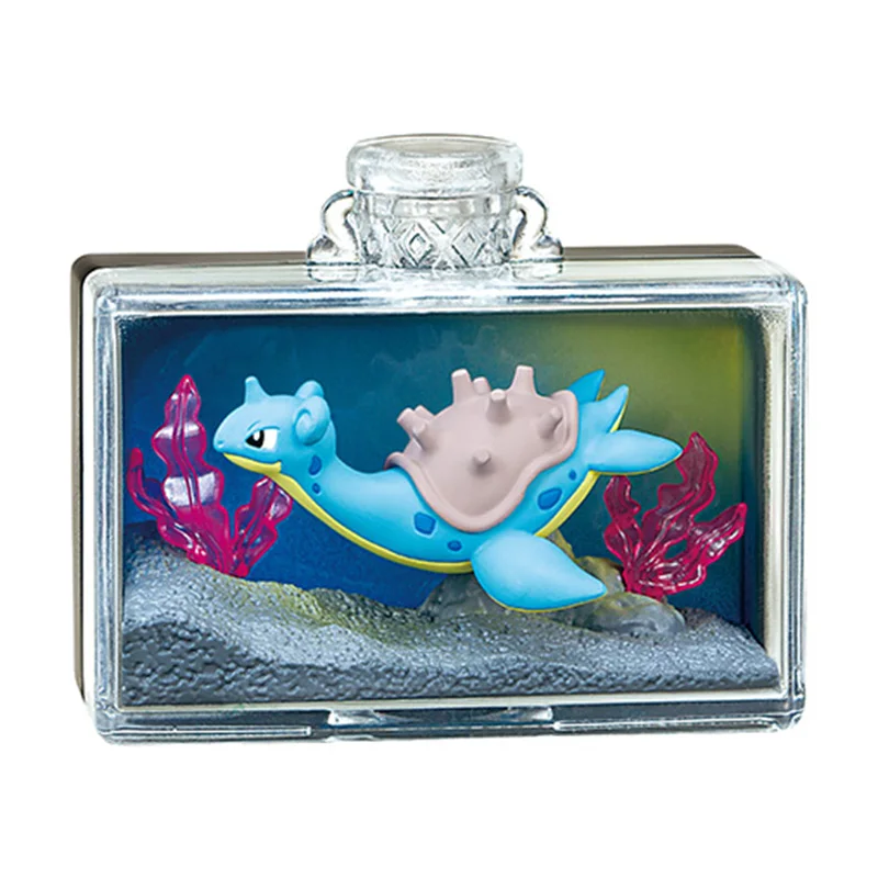 

Re ment Pok é mon Drifting Bottle 02 West Lion Sea Ren Riding Dragon Laplace Decorative Ornament Christmas Birthday Gift