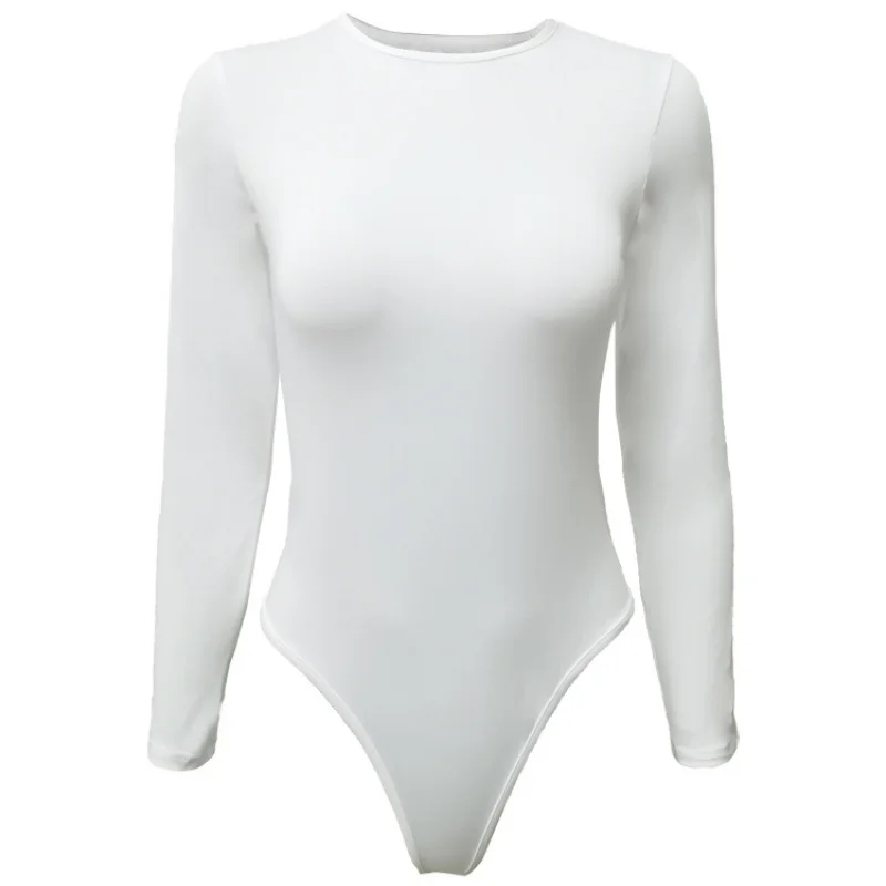 Herbst Winter frauen Enge Casual Lange Sve Basis Schicht Top Body Bequeme Unterwäsche ort Hosen Ultra Dünne Lycra