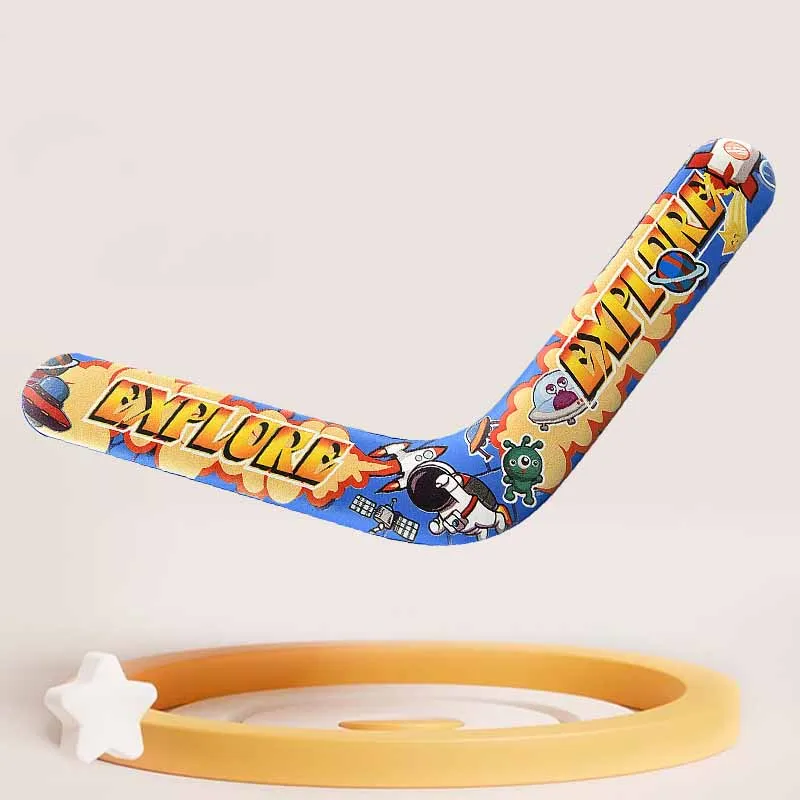 الأطفال لينة يرتد إيفا قرص طائر الاطفال الرياضة في الهواء الطلق ألعاب تفاعلية الكرتون لطيف يرتد لعبة القرص الطائر الهدايا