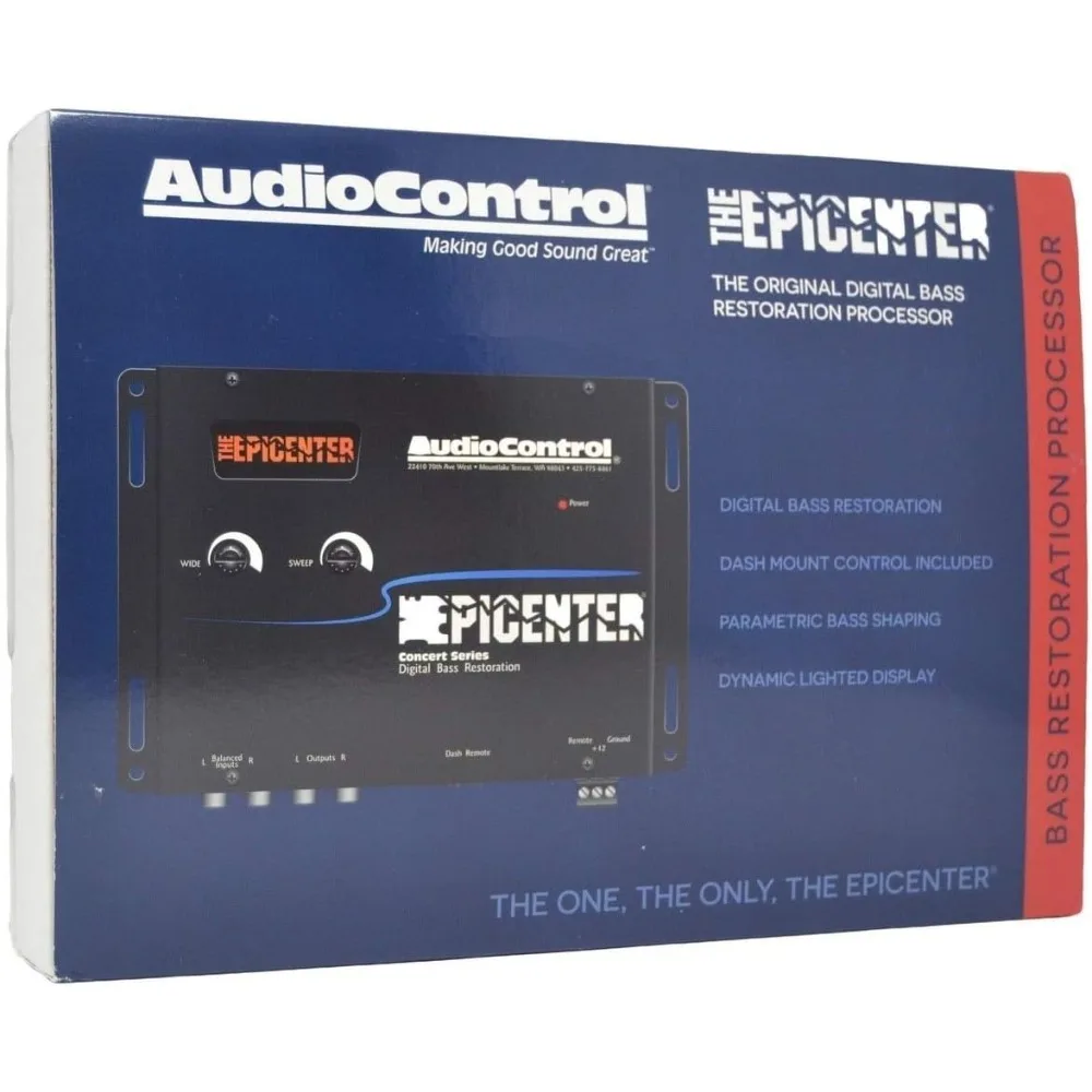 The Epicenter (สี: สีเทา) Bass Booster Expander พร้อมรีโมท