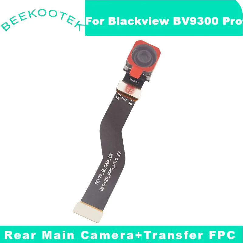 Nowa oryginalna tylna kamera Blackview BV9300 Pro z tylną kamerą z częściami FPC do smartfona Blackview BV9300 Pro
