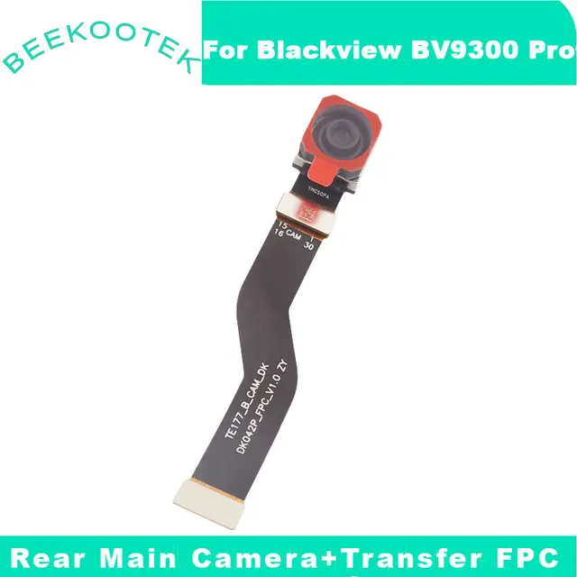 Nowa oryginalna tylna kamera Blackview BV9300 Pro z tylną kamerą z częściami FPC do smartfona Blackview BV9300 Pro
