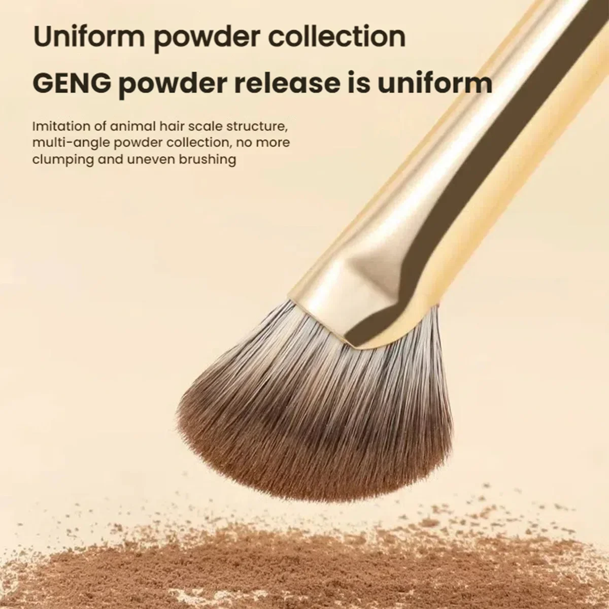 36 قطعة من أدوات التجميل مع مجموعة حقيبة مربعة مكونة من 15 فرشاة للمكياج، مجموعة أدوات تجميل وحزام شعر منتفخ البودرة