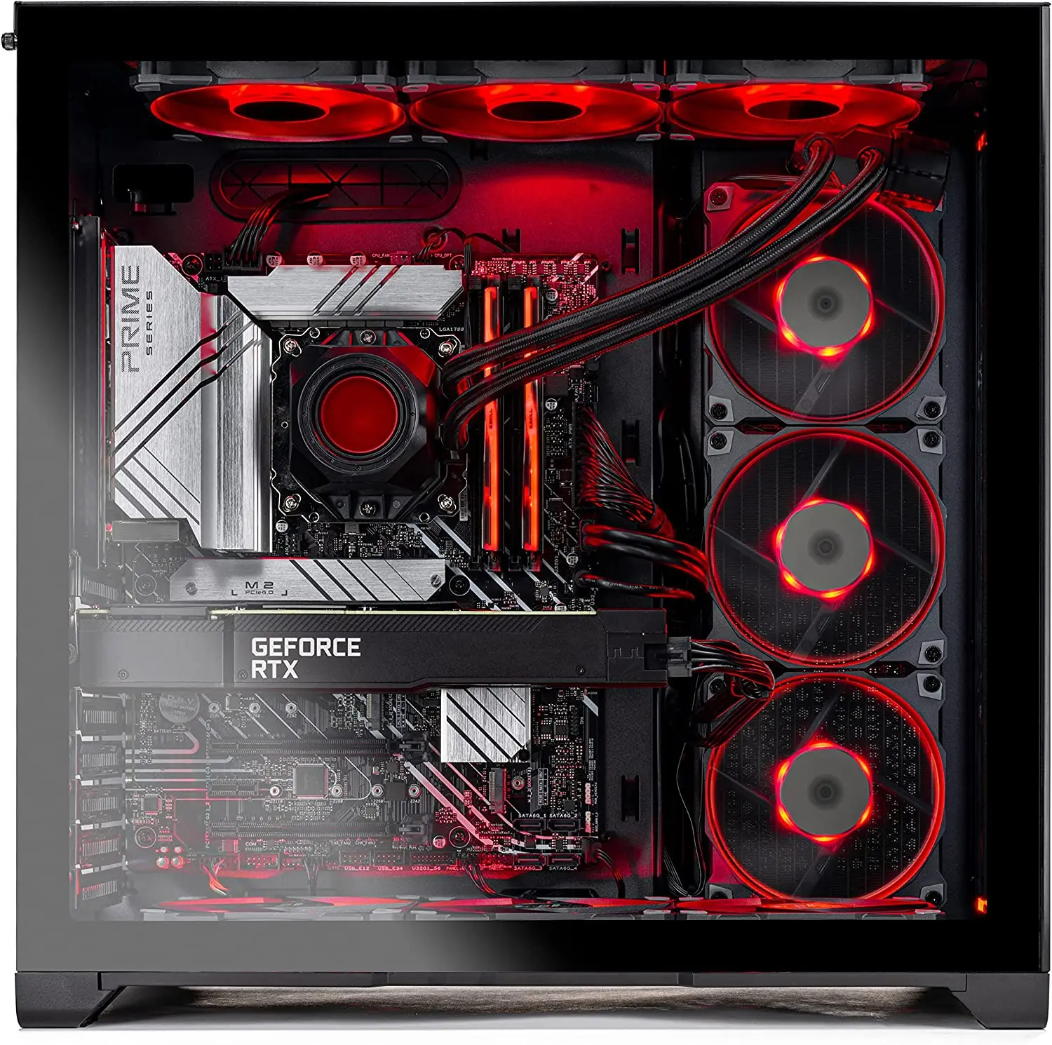 RTX 3090, 1TB Gen4 SSD, 32G DDR5 RGB, 850W GOLD PSU, 360mm AIO, AC Wi-Fi,  II PC Desktop Core i9 12900K 3.2 GHz