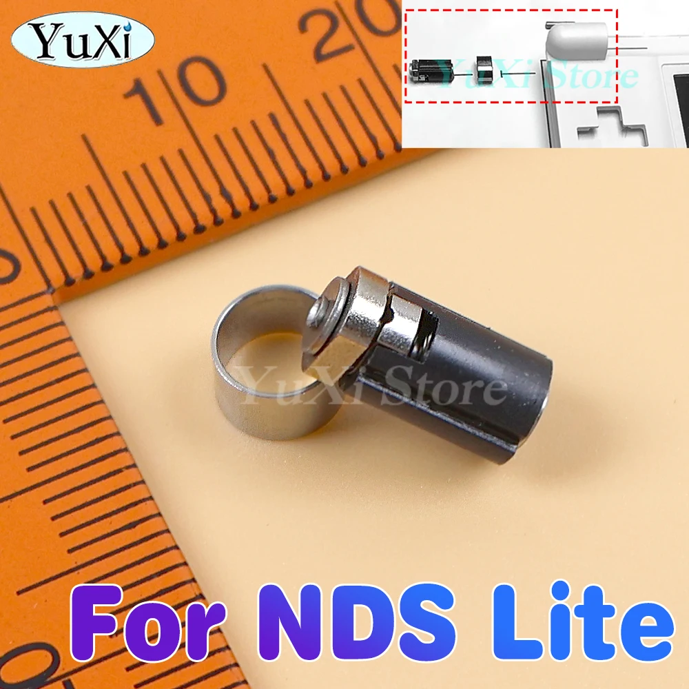

1pc Hinge Axis Assembly for NDS Lite NDSL Controller Rotating Shaft Spindle with Metal Support Ring Replacement