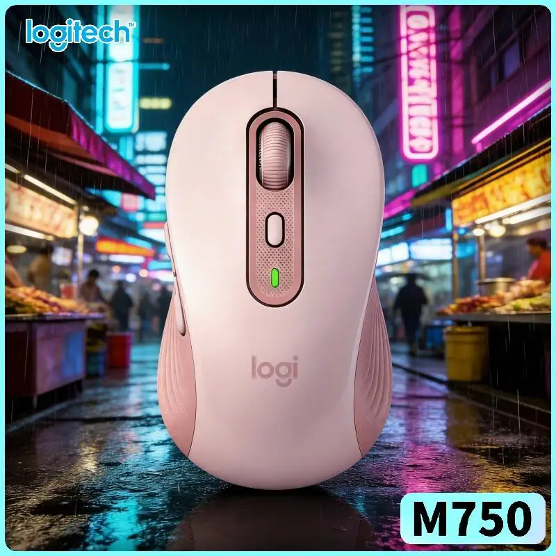 

Logitech M750 Wireless Mouse, Plug-and-Play, Silent Operation, Works with PC, Laptop & Notebook M650L/M185/M220/G304