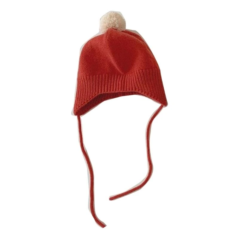 

J15U милая полосатая детская шапочка для защиты ушей, осенняя модная шапка для девочек и мальчиков