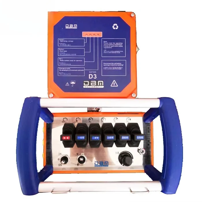 Custom Telecrane Remote Control 433 Mhz Industrial Wireless Radio Remote for Concrete Pump Truck