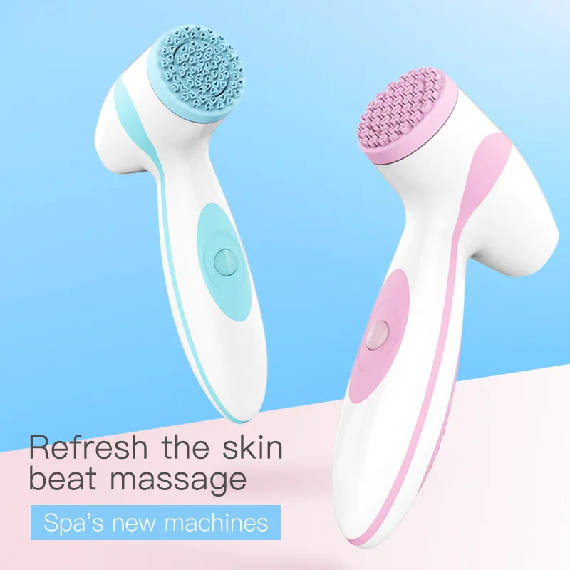 Rechargeable facial cleanser size skin care tool facial lift electric cleaning massage facial wash brush