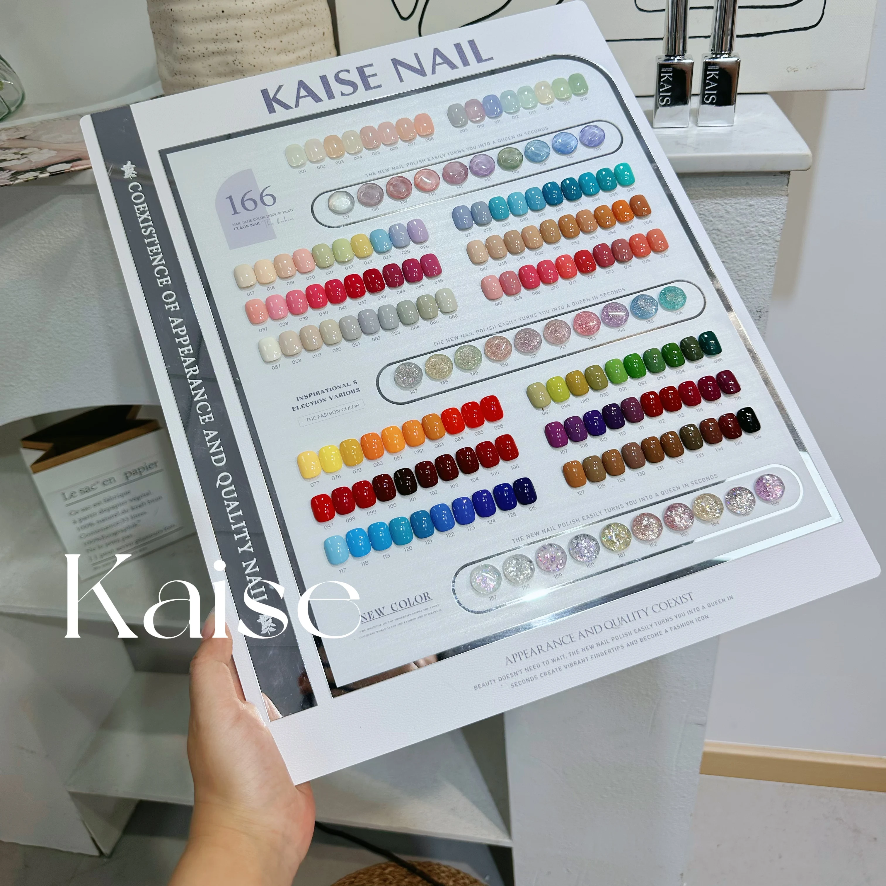 Набор гель-лаков KAISE, 166 цв – обзор и цена Nail Art Gel