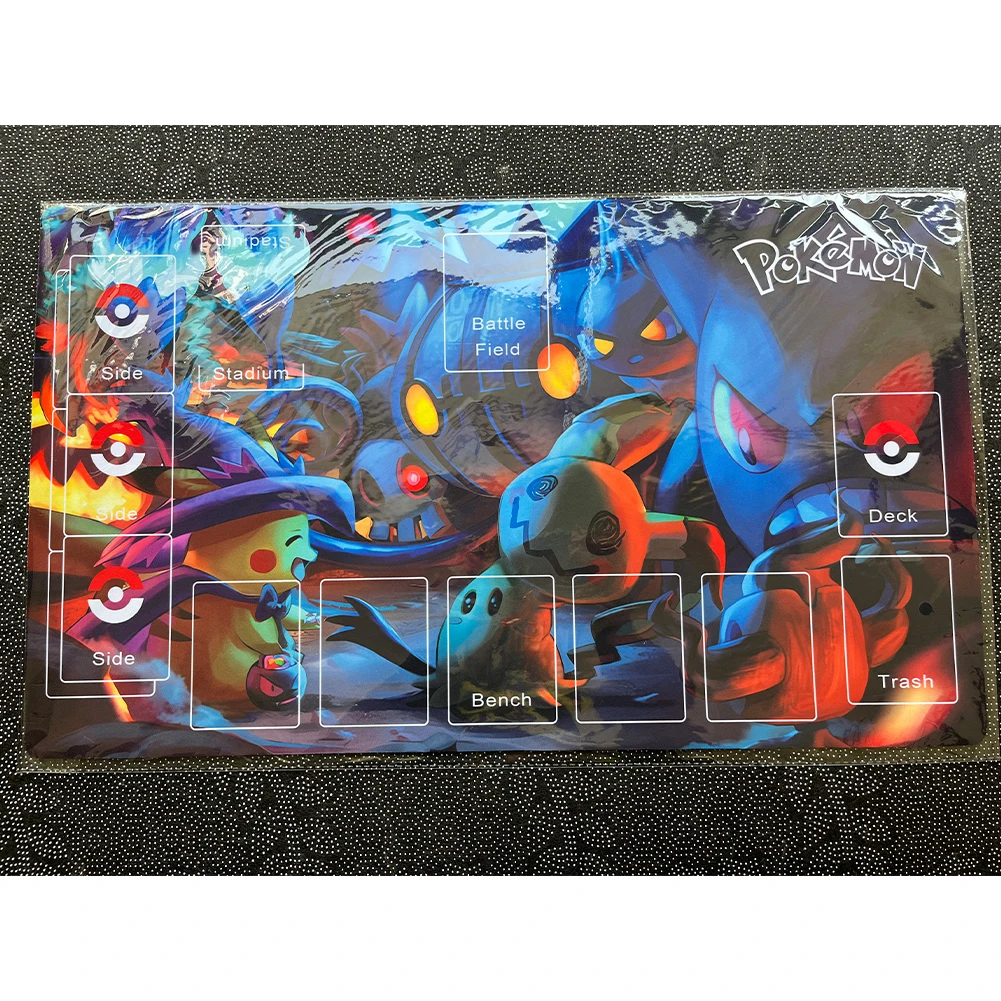 

PTCG Pokemon Playmat Trading Card Game Mat Dedicated Card Play Against Table Mat-P5