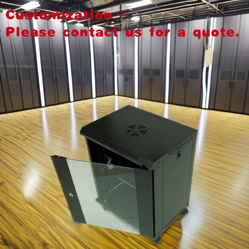 custom.19 Inch DDF Cabinet  with 4U 27U 32U Capacity Equipment Storage 12U Indoor Floor Standing IT Computer Data Center