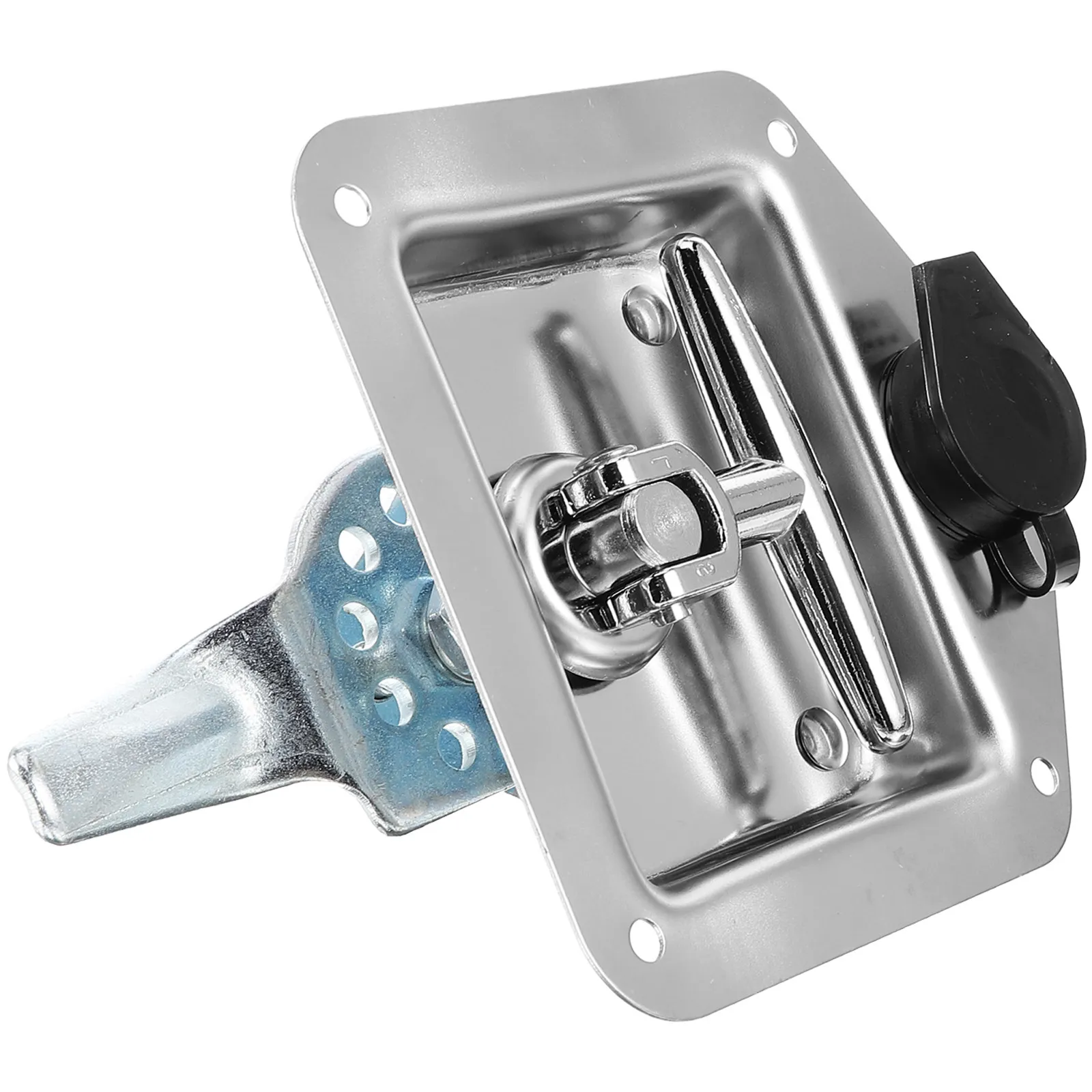 

T Handle Latch Stainless Steel Heavy Duty Rv Trailer Camper Box Lock for Truck Cargo Door Replacement Paddle Lock with Fine