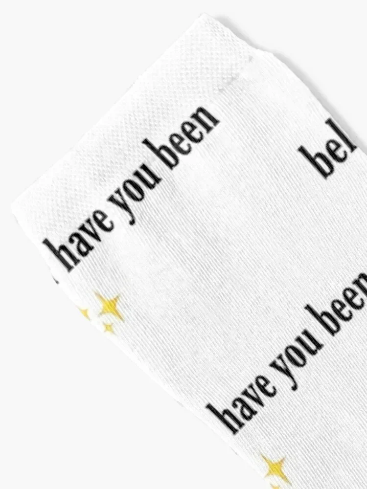 bella! where the hell have you been loca? T-Shirt Socks gift Argentina bright garter Socks For Women Men's