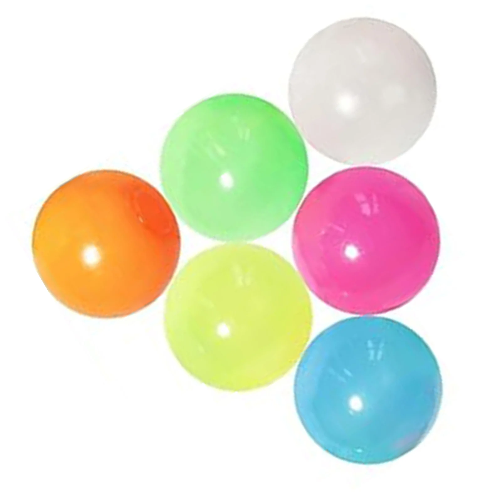 

Sticky Glowing Ball Anxiety Toy Funny Decompression Soft Squeeze Ball Toys for Kids Birthday Children's Day Gifts