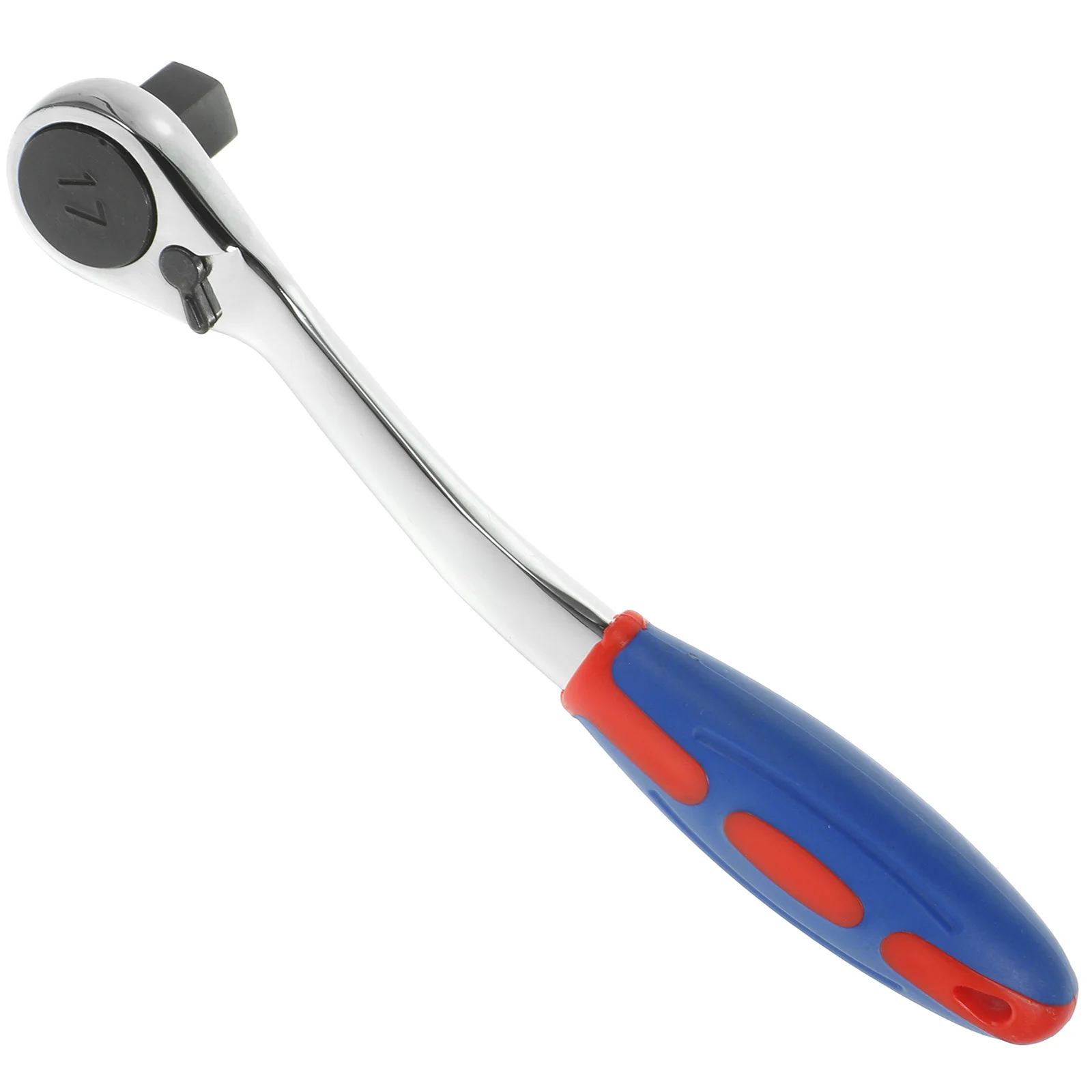 17-mm-Zahn-Ratschenschlüssel, präzisionsbearbeiteter Gehäuse-Schnelldrehmechanismus, geeignet für den privaten und industriellen Einsatz