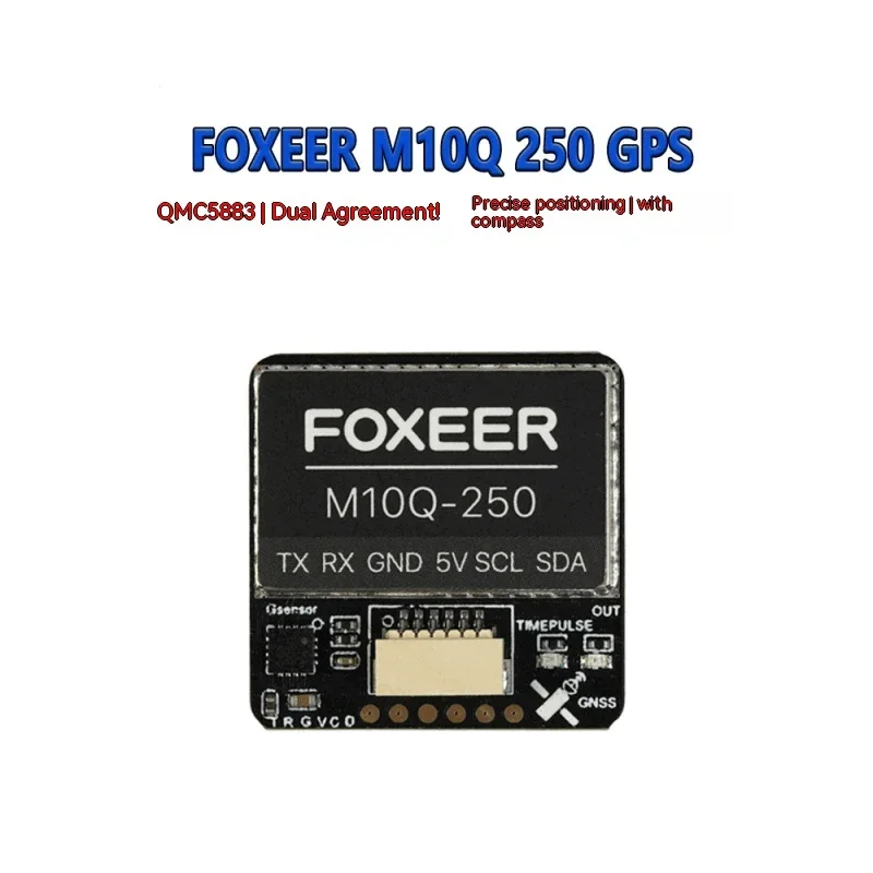 Foxer M10q 250 Gps Fpv Traverse Machine 5883 Dual Protocol Precision Positioning With Compass