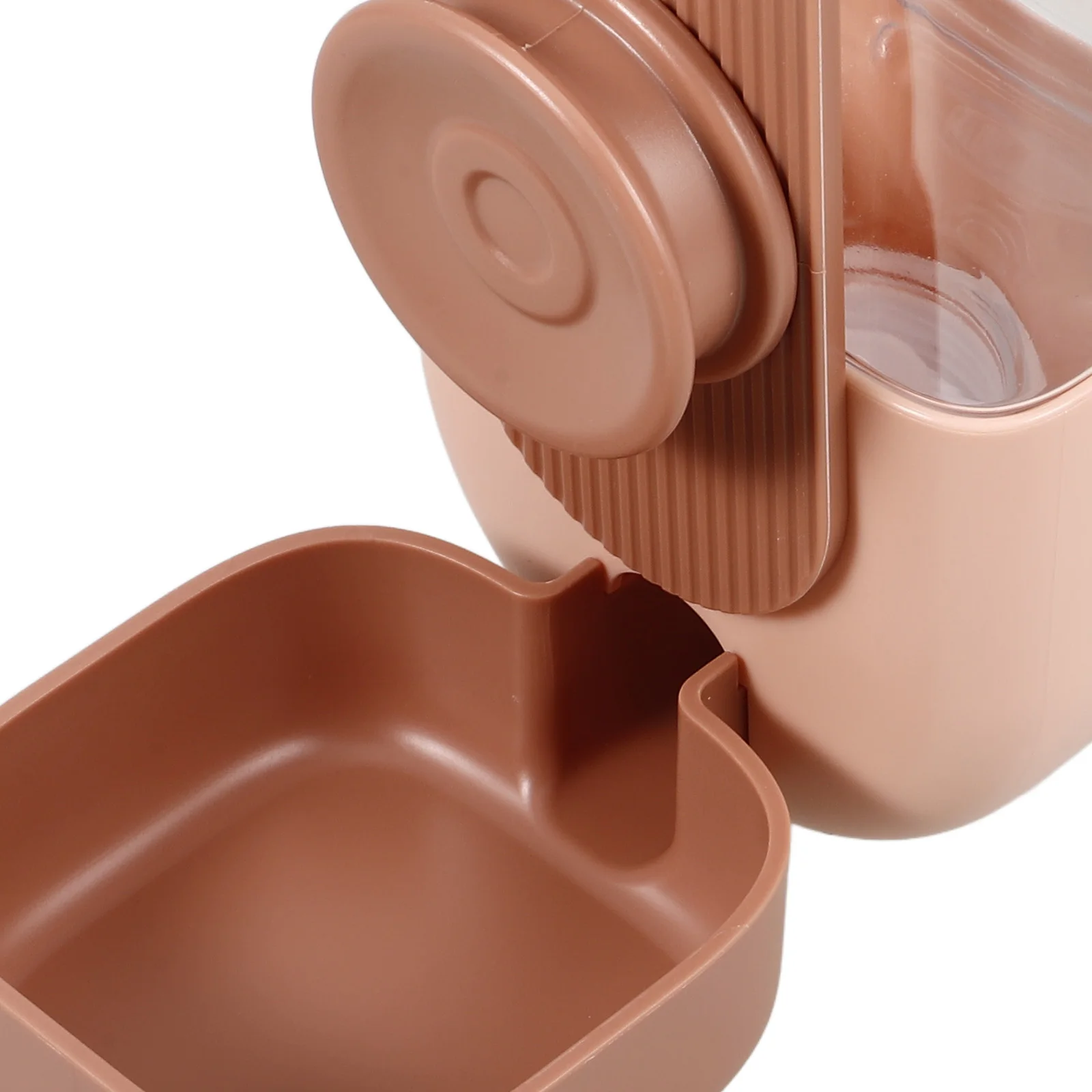 

Hanging Pet Water Feeder Automatic Dog Cat Dispenser 300ml Control Non Spill Stable Cage Bottle Pink