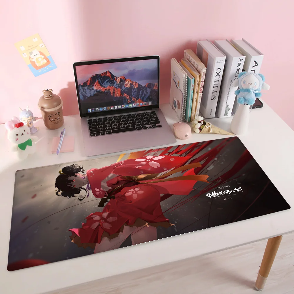 

Koutetsujou No Kabaneri Mousepad Mousepad New Arrivals Large Gaming Mousepad L XL XXL Gamer Mouse Pad Size For Keyboards Mat