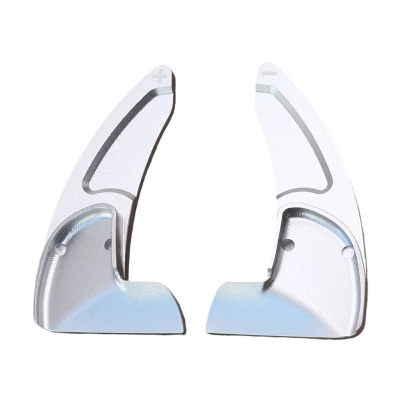 Pair Aluminum Steering Wheel Paddle Shifters Easy to Use for 15-21 Car Models 