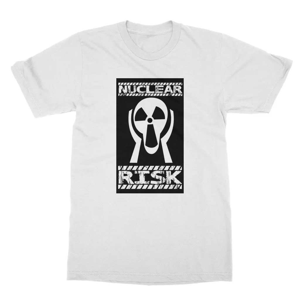 Nuclear Risk Warning Classic Unisex T-shirt Mens