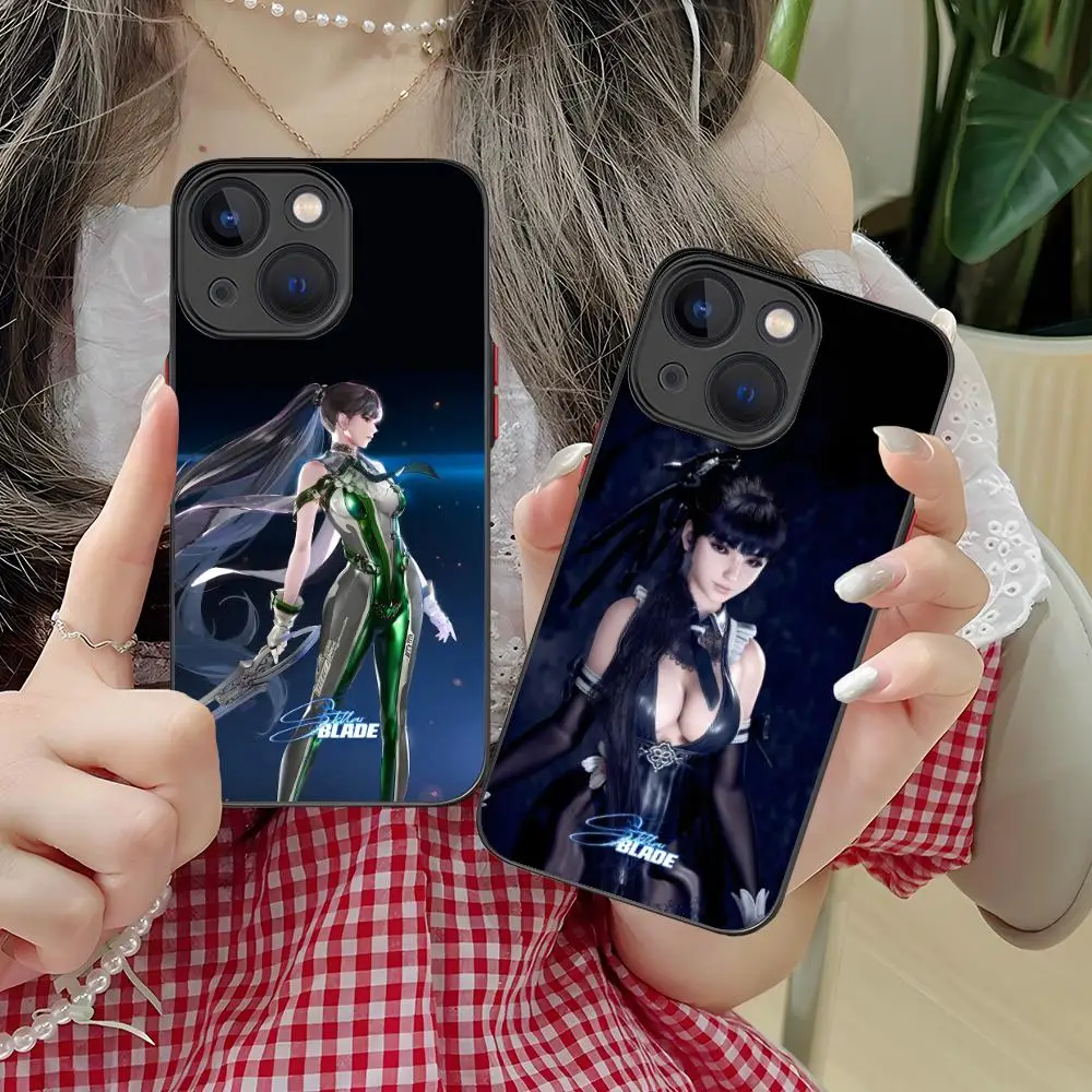 

Чехол для телефона Game Stellar Blade для iPhone 16, 15, 14, 13, 12, 11 X XR XS 8 7 Pro Max Plus, силиконовый чехол с мини-цветной печатью, красивый