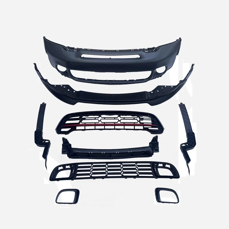 Front Bumper Grille Bottom Lip Assembly for BMW MINI R60 R61 COUNTRYMAN Modified JCW Style Body Kit Car Accessories