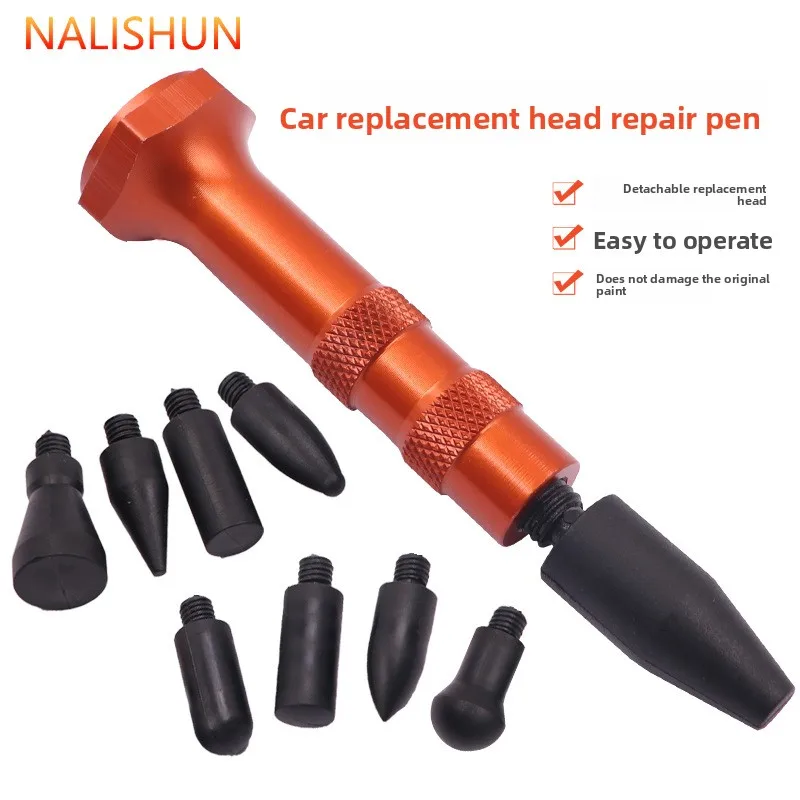 

Car Dent Removal Repair Tool Knocking Pen Leveling Pen for Auto Body Panel Dent and Ding Surface Repair Outdoor Camping Gear