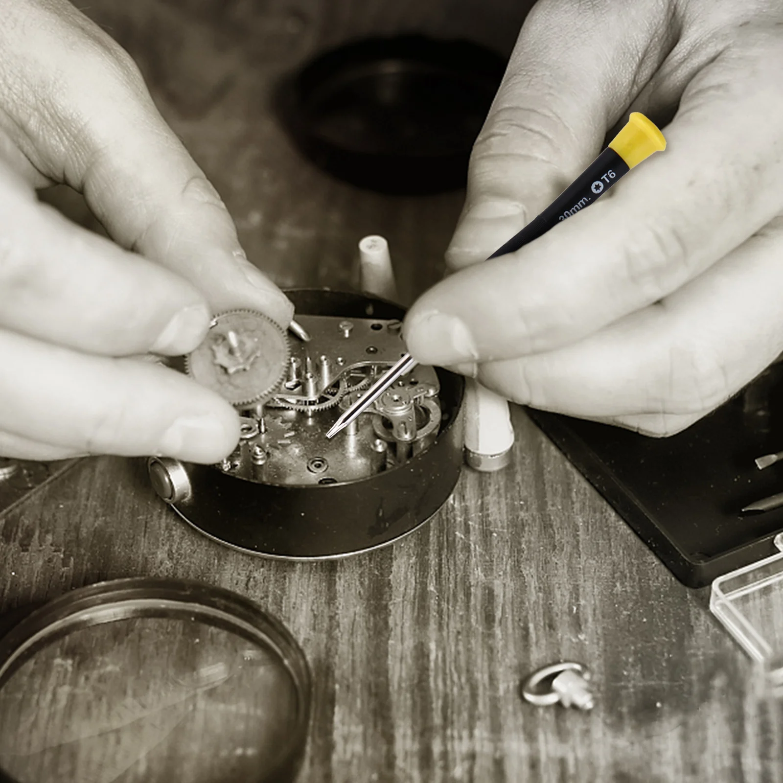 

16Pcs Precision Screwdriver Set Swivel End Non-Slip Handle for Watch Repair Electronics Phone Tablet Tools Watch Screwdriver Set