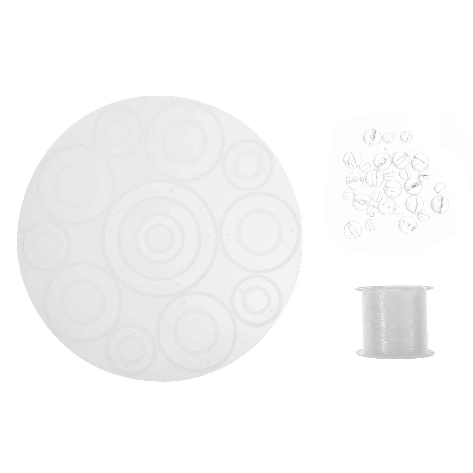 

1 set 1 Set Of Resin Drip Mold For Diy Epoxy Pendant Wind Chime Silicone Craft Making Kit Wall Hanging Decor Ornament Mold