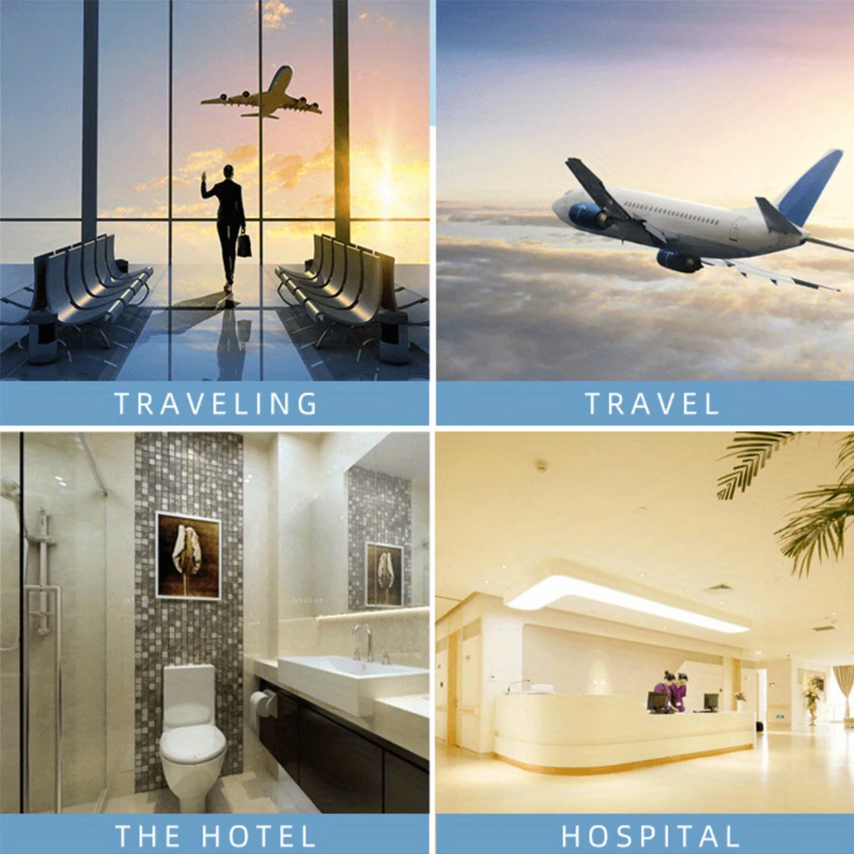 80/50/20 قطعة مقعد مرحاض للاستعمال مرة واحدة، مرحاض عام، ورق تواليت للطائرة والتخييم مقاوم للرذاذ، أساسيات المرحاض للبالغين #2