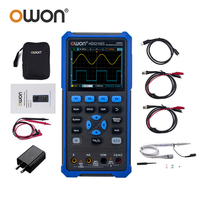 OWON HDS2202S Digital Oscillosco 2 Channels 200Mhz Bandwidth Portable 3 in 1 USB Osicllosco   Multimeter Wavefor Generator