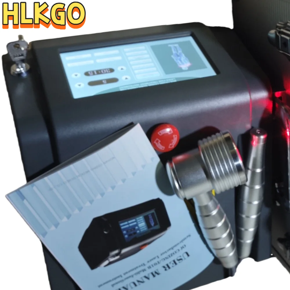 

Veterinary & Human Pain Relief Device, HLKGO Portable Laser Therapy 650nm 808nm Dual Wavelength for Back Pain, CTS, Sports