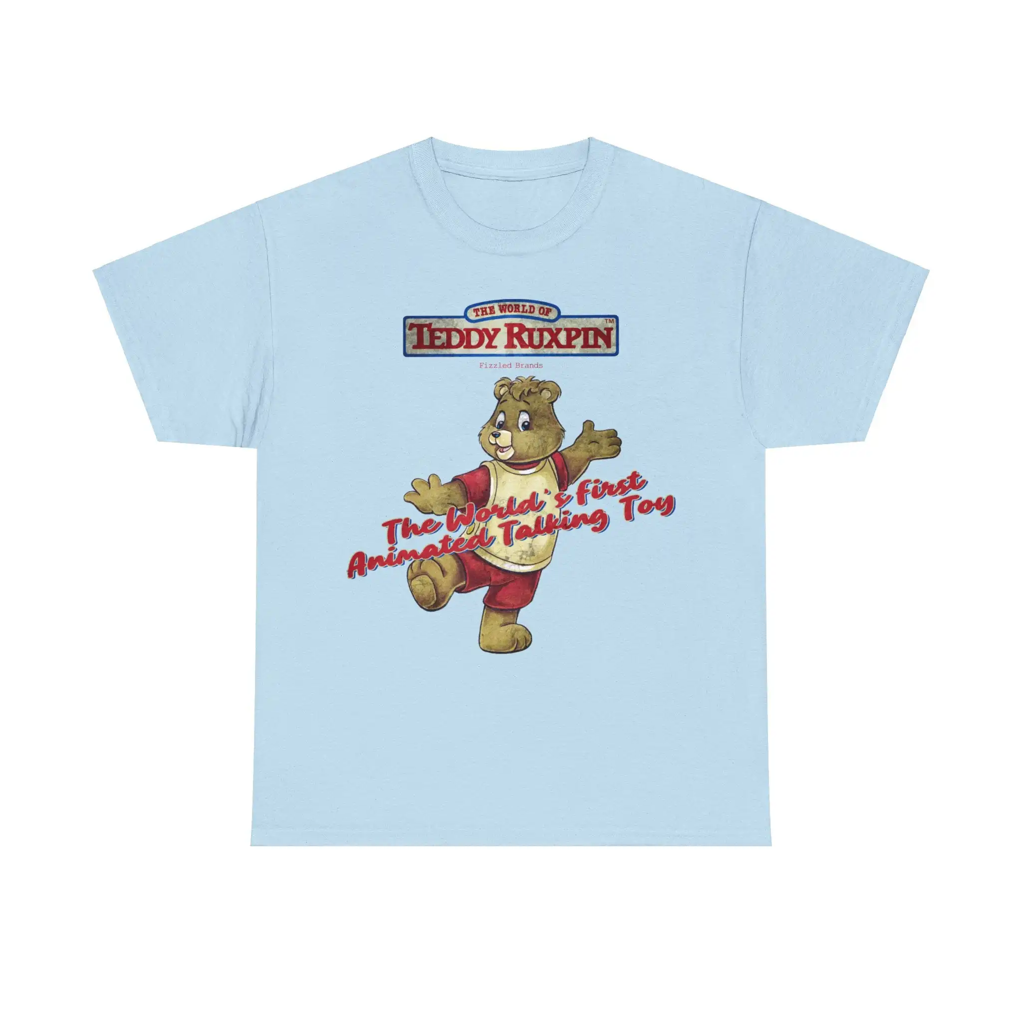 The Teddy Ruxpin Toy Nostalgic Tribute T-Shirt