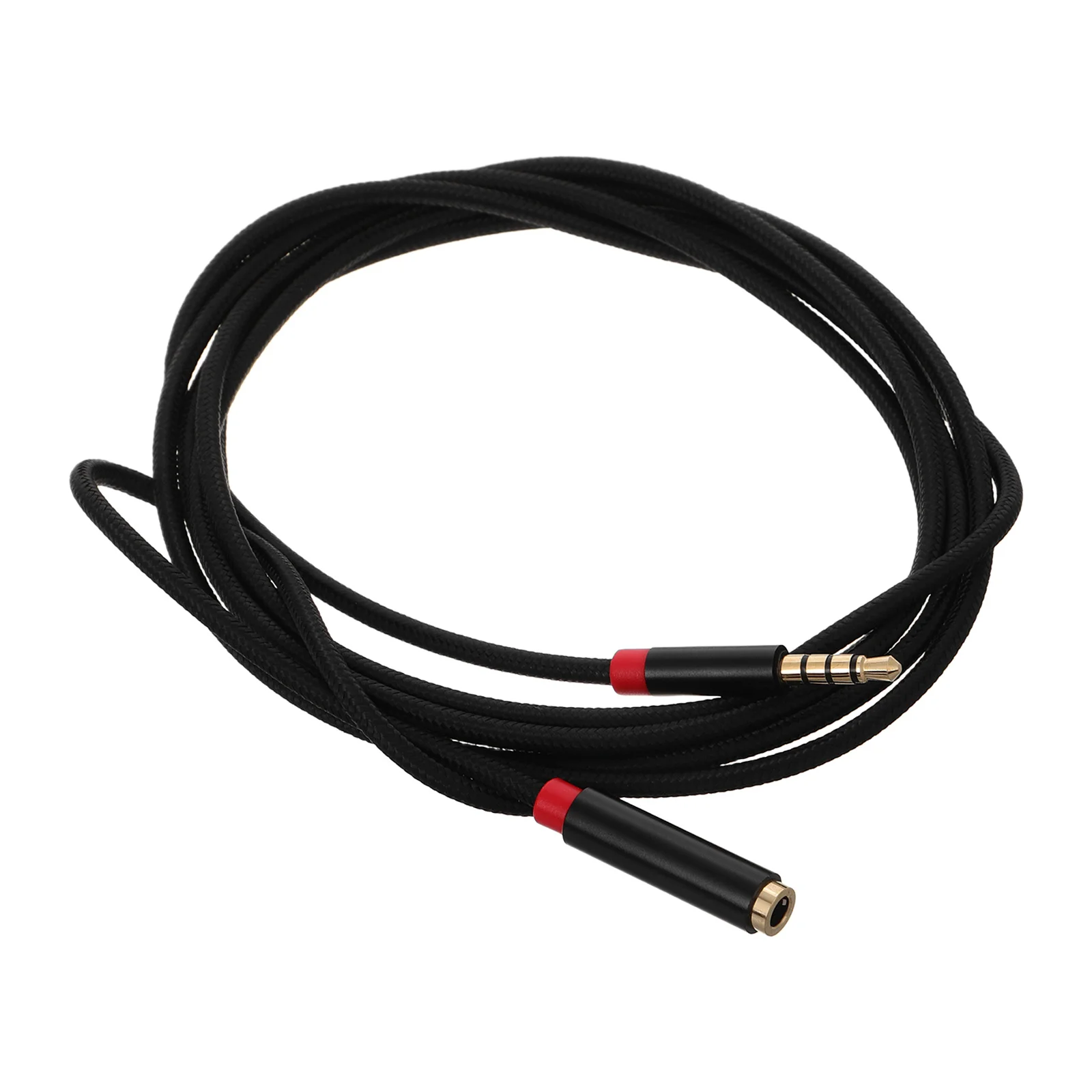 

Braided 2Meter 3.5mm Audio Extension Cable with Mic Support Male to Female for Phones Computers Headset Aux Extender Flexible