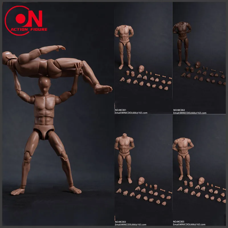 شكل حركة جسم مشترك صغير رائع للرجال فائق المرونة ، جسم مفصلي ، 6 "، 6" ، متوفر #1