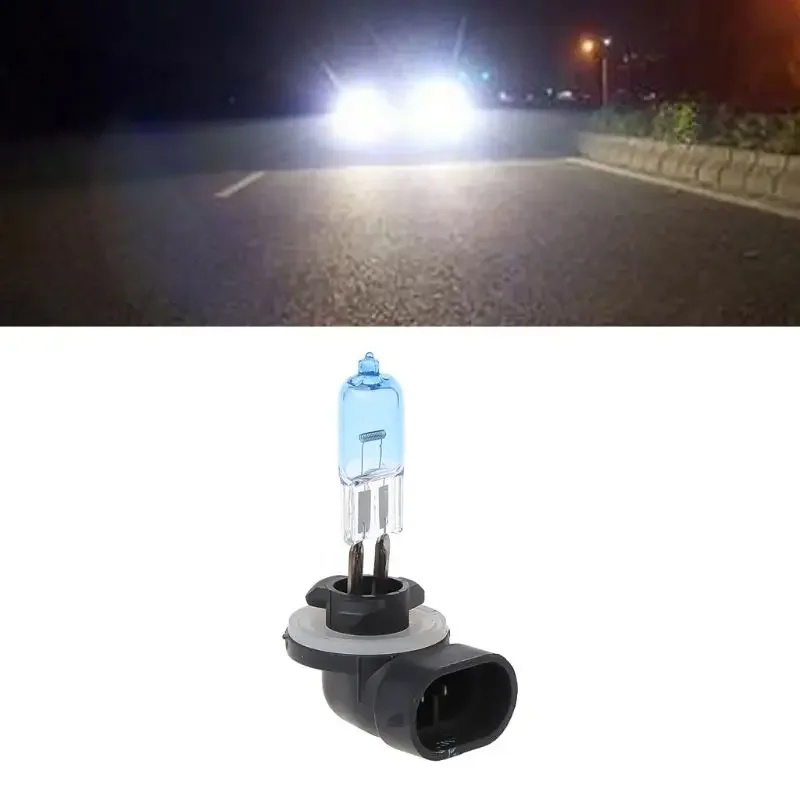 881 H27W/2 H27 Xenon White 12V Fog Headlight Halogen Light Bulb 27W Parking Car for Head Lamp H27 5500K 6