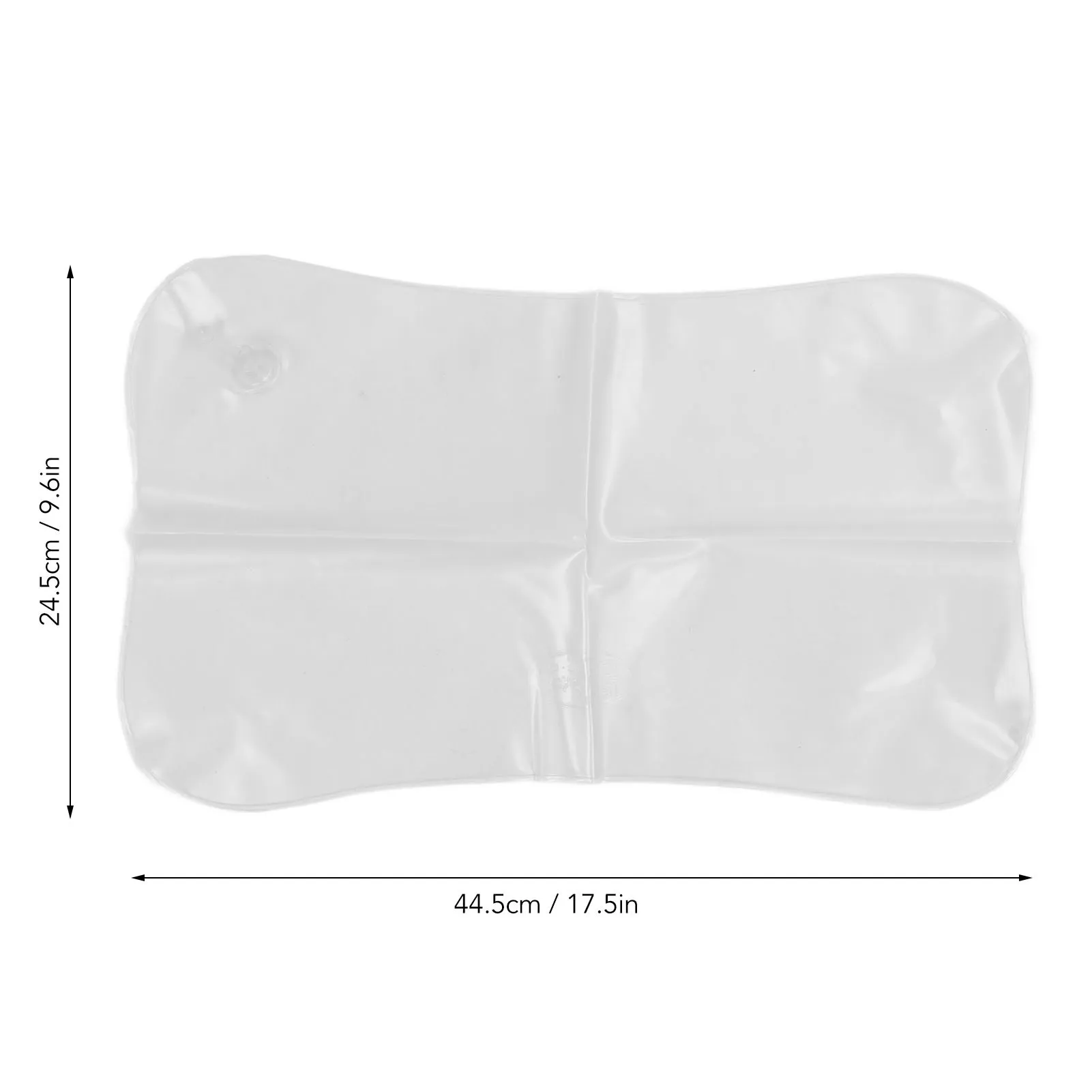 Almohada inflable de viaje para acampar, almohada de aire portátil ergonómica con textura de PVC, para ancianos, para mochilero