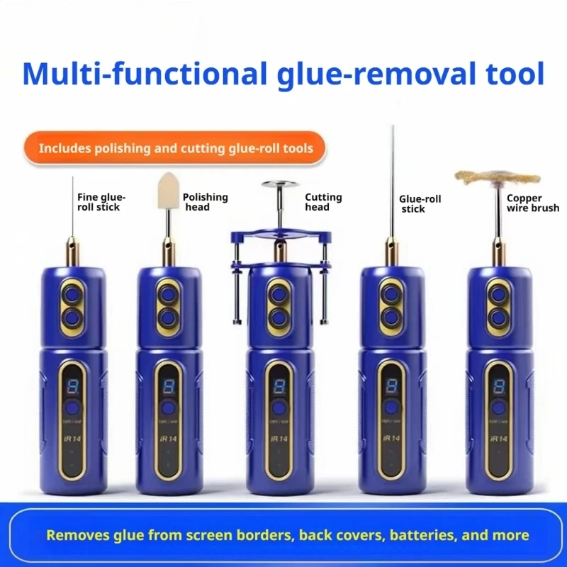 Rechargeable Electric Screen Removal Tool for Phone Repair with Forward Reverse Control and Cutting Finish Care Y5GB