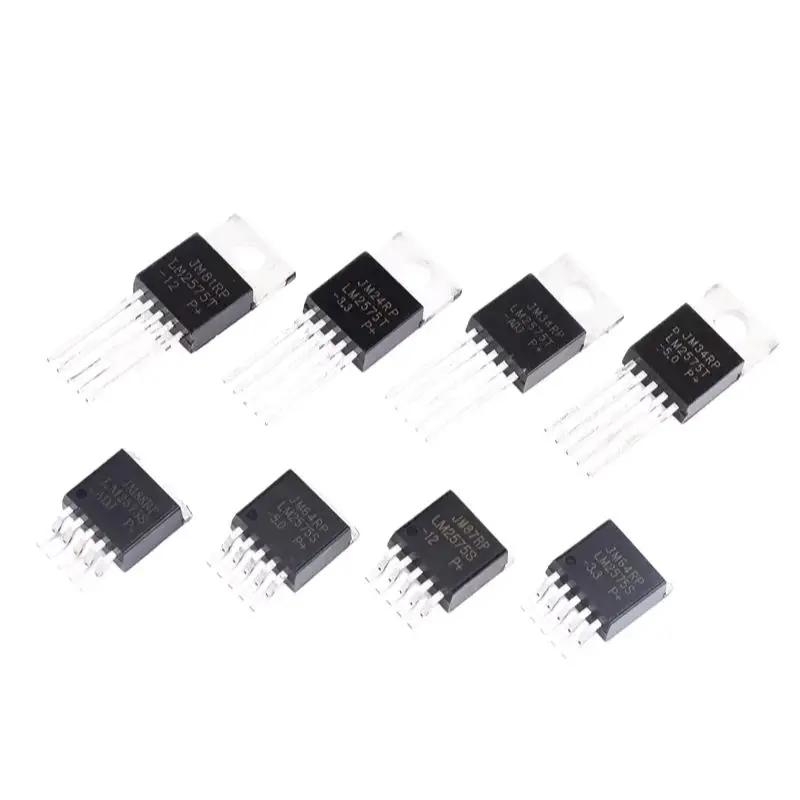 10 Stück LM2575T-3.3/5.0/12V/ADJ Spannungsregler-Chip LM2575S, SMD-Gehäuse TO263, für direkte Montage, 220-5. – Detail 2