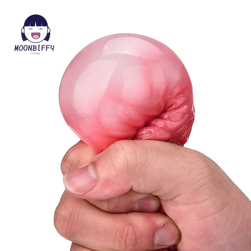 1pc Simple Antistress Fidget Toys Novelty Squishy Brain Toy Squeezable Fun Toys Relieve Stress Ball Cure Toy Novelty Funny Toy