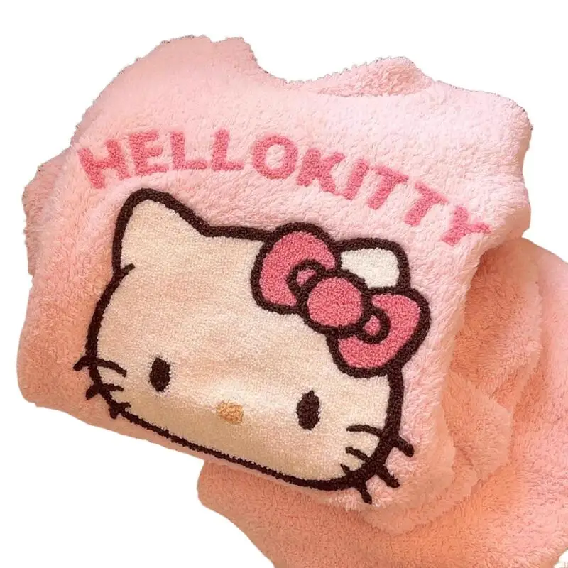 

Hot New Kawaii Sanrio Hello Kitty Plush Pajamas Set Anime Cartoon Print Soft Comfortable Warm Autumn Winter Cute Girls Home Wear